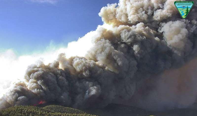 You are currently viewing Crews working to contain 3,000 acre mountain fire in Nevada