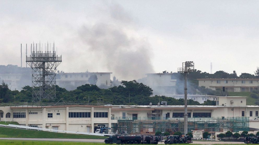 You are currently viewing Fire breaks out at hazmat facility at US air base on Okinawa