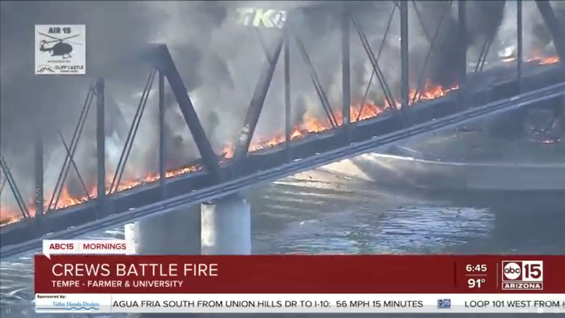 You are currently viewing BREAKING NEWS: train derails and bridge collapses in Tempe, AZ