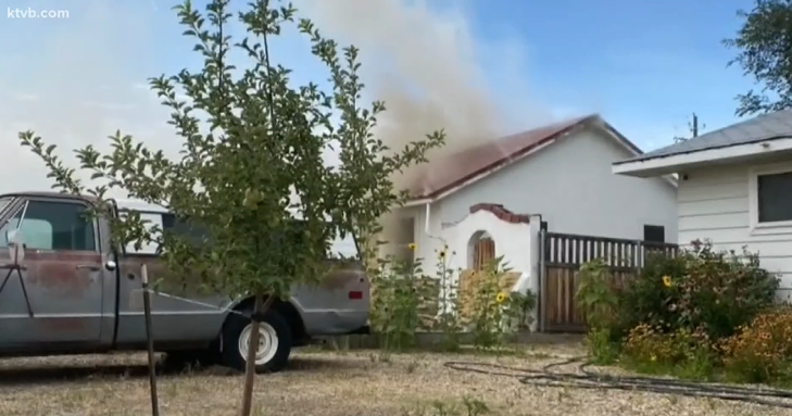 You are currently viewing Homedale home burns to ground after electrical fire post renovations