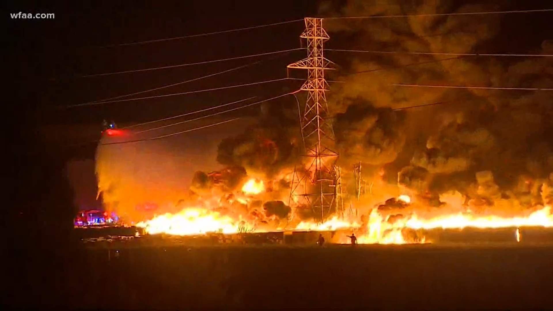 You are currently viewing Massive fire breaks out at Poly-America plastic factory in Texas