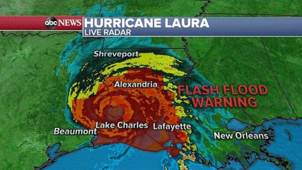 You are currently viewing Hurricane Laura makes landfall as a category 4, 150 mph winds recorded