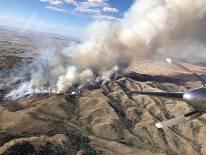 You are currently viewing Wyoming orders evacuations in response to Bradley Wildfire, 1,600 acres