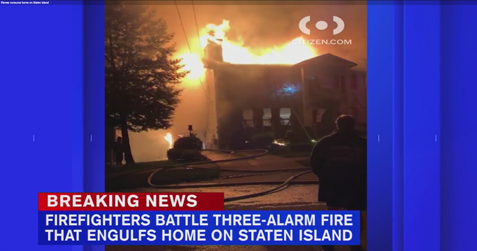You are currently viewing Seven firefighters hurt battling Staten Island fire