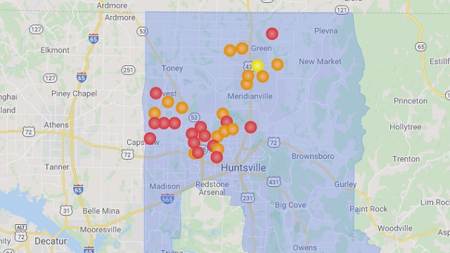 You are currently viewing Near 30,000 customers in Alabama experience outage