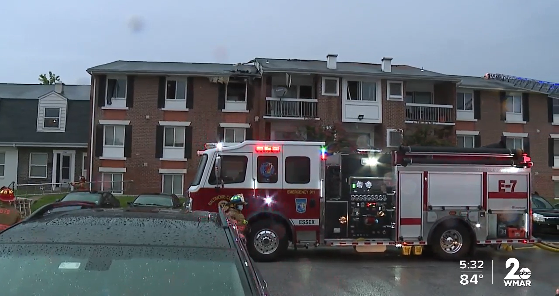You are currently viewing Lightning strikes apartment building in Maryland; leaves dozens homeless