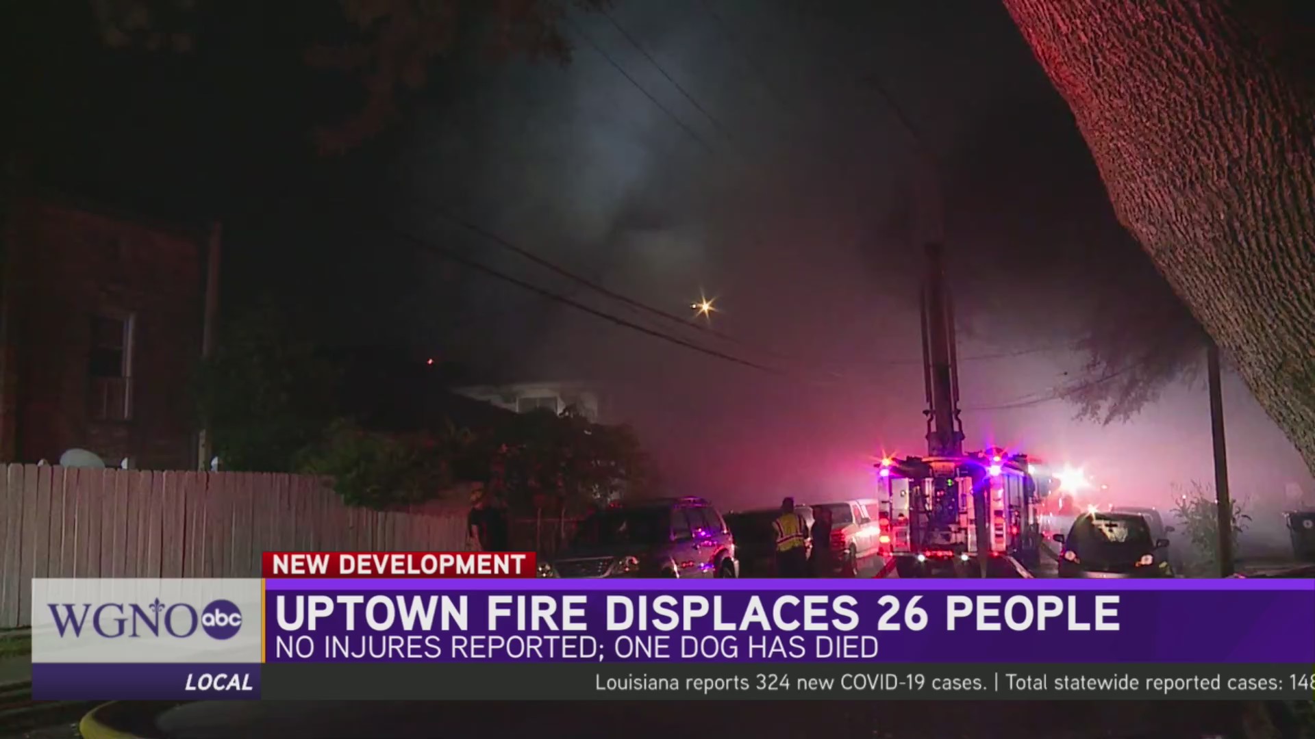 You are currently viewing New Orleans apartment fire displaces 26