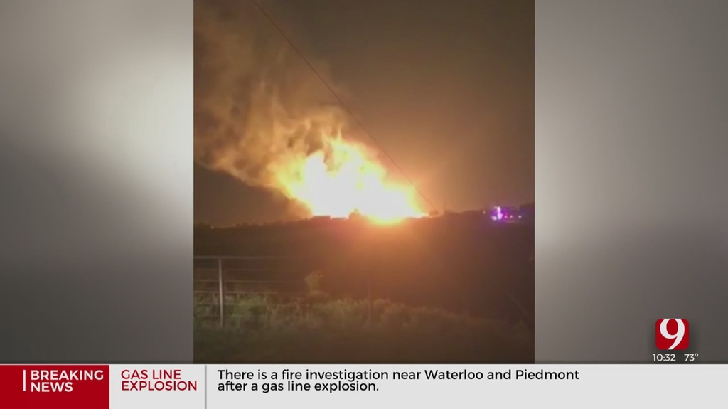 You are currently viewing Gas pipeline explosion causes fire in Oklahoma