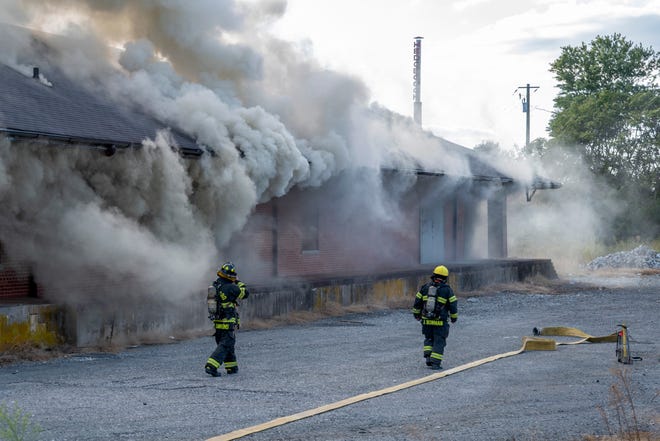 You are currently viewing Asheboro’s old train depot catches on fire