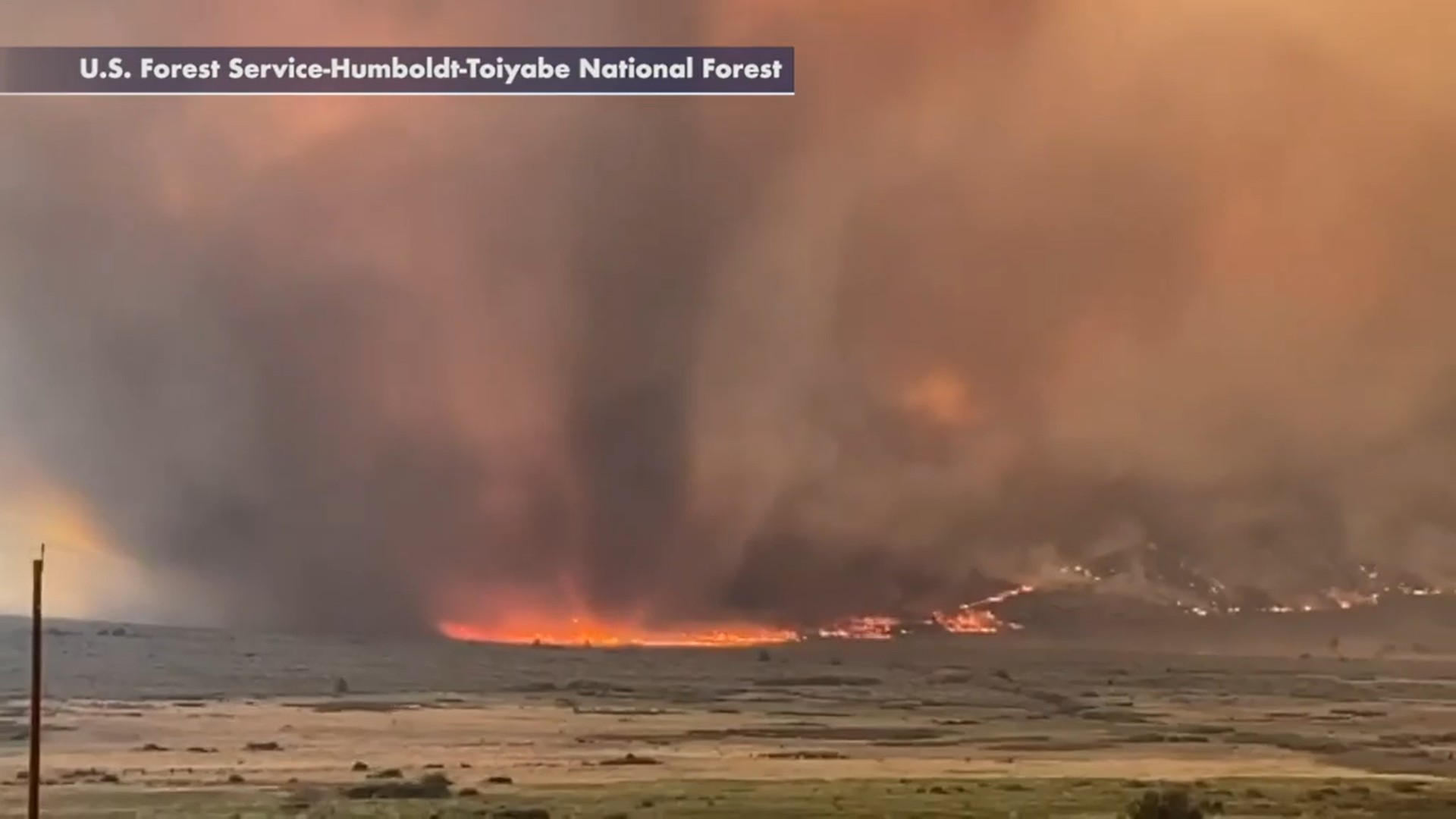 You are currently viewing WATCH: ‘fire tornadoes’ form in California wildfire