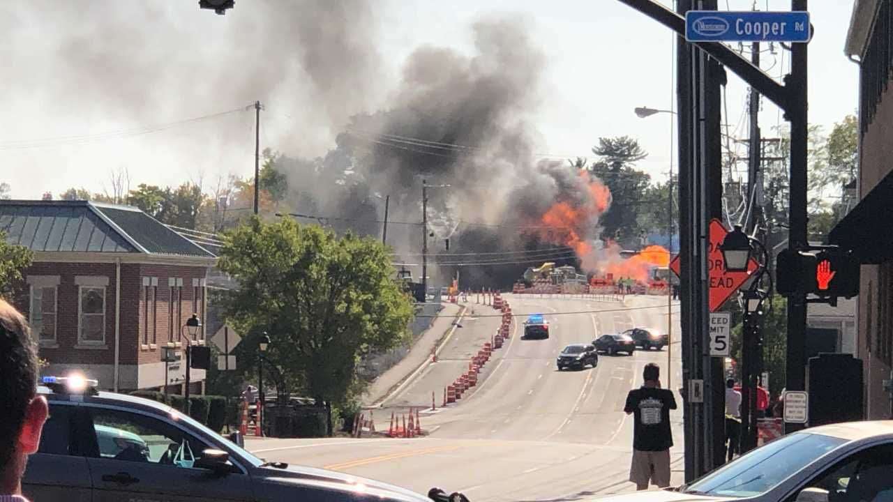 You are currently viewing Gas explosion starts fire near Cincinnati school