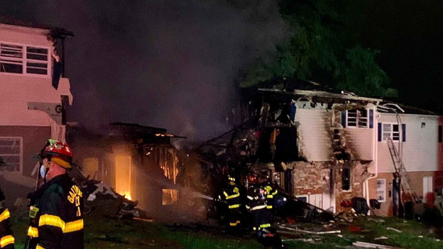 You are currently viewing Baltimore fire caused by explosion injures five